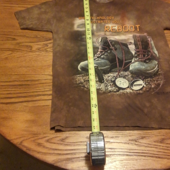👢🔪 Reboot Technology The Mountain 🏔️ Shirt - Picture 8 of 8
